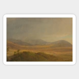 Mountainous Landscape IV by Frederic Edwin Church Magnet